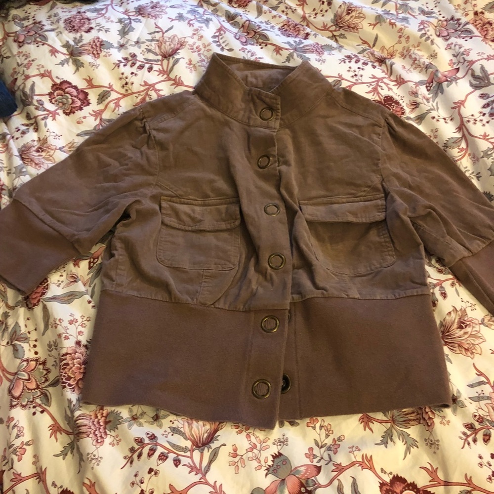 Vintage brown mini jacket